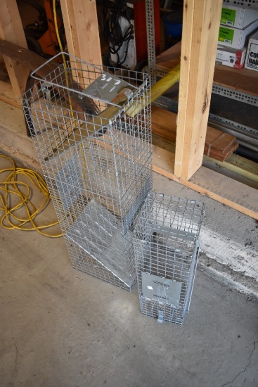 Two Havahart Traps