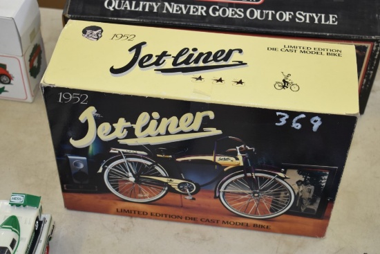 Jetliner Limited Edition Die Cast Model Bike In A Box