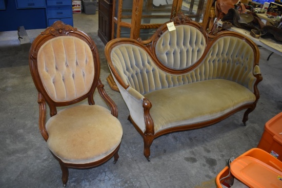 Love Seat And A Chair