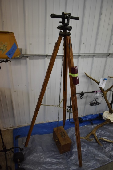 Antique Transit On Stand