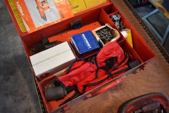 Hilti Dx 451 Piston Drive Tool With Accessory's