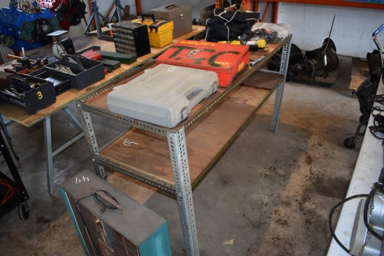 Two Tier Metal Shelf