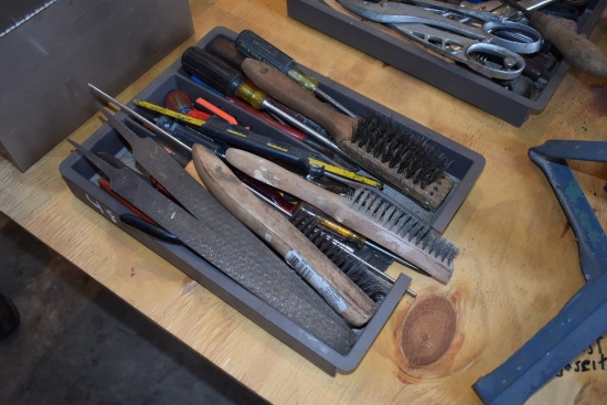 Plastic Tray Of Misc Tools