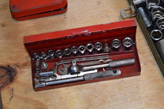 Kal 1/4 Drive Socket And Rachet