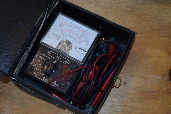 Two Amprobe Electric Testers In Cases