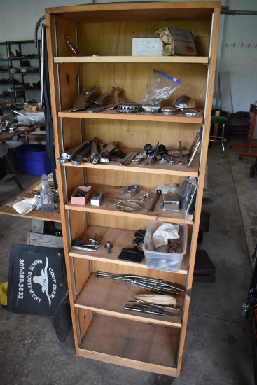 Wooden Shelf Of 1930 To 1945 Ford Parts