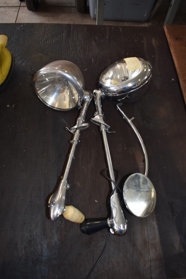 Two Spotlights And A Mirror