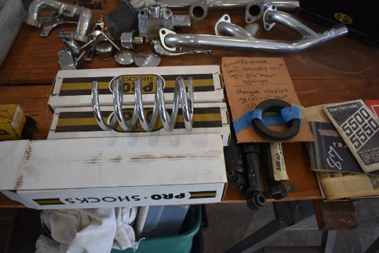 Group Of Shocks And Springs For A 1978 Ford Mustang