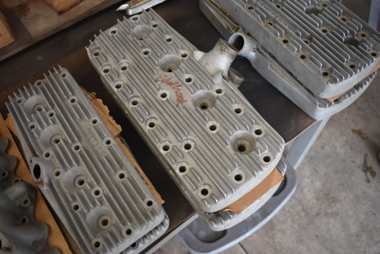 Pair Of Edelbrock Aluminum Heads
