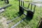 Kivel Quick Attach 4200lb Capacity Pallet Forks