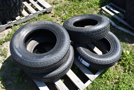 4 Montreal ST 225/75R15 Trailer Tires