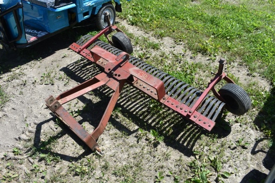 72" 3-Point Rock Rake