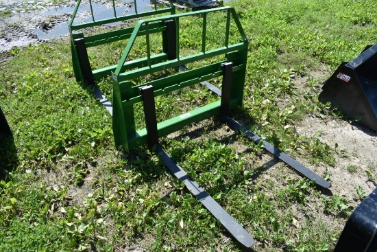 Kivel John Deere Quick Pin 2000lb Capacity Pallet Forks