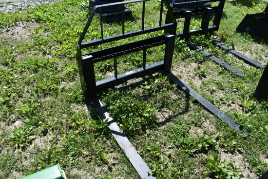 Kivel Quick Attach 3500lb Capacity Pallet Forks