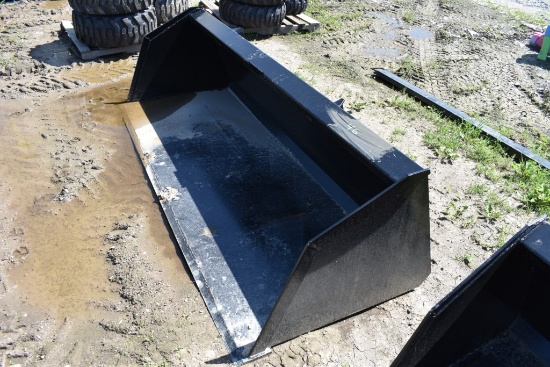 Swict 96" Quick Attach High Capacity Skid Steer Bucket