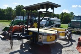 TrafFix Devices 10002 Scorpion Road Sign On Single Axle Heavy Duty Frame