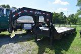 2020 PJ Gooseneck Equipment Trailer