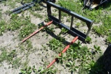 Kivel Quick Attach Double Prong Bale Spear