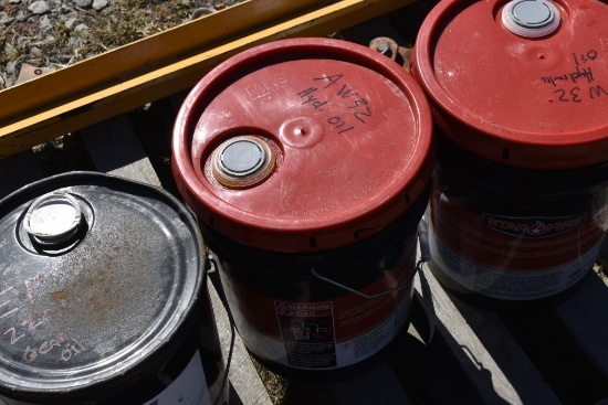 5 Gallon Pail of Star Fire AW32 Hydraulic Oil | Online Auctions | Proxibid