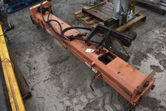 Orange Dump Truck Tailgate Sander