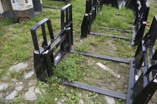 Kivel Quick Attach 4200 lb. Capacity Pallet Forks with 48" Forks