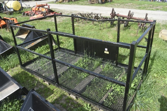 JMR 1200 lb. Capacity Quick Attach or Fork Mount Man Basket