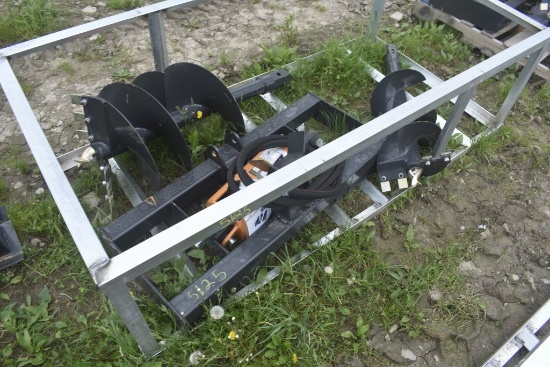 Wolverine ADB-13-1218R Quick Attach Post Hole Digger with 12" and 18" Bits