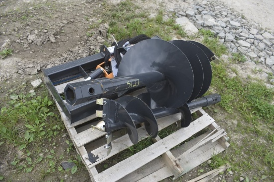 Wolverine ADB-13-1218R Quick Attach Post Hole Digger with 12" and 18" Bits