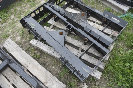 Wolverine 45" Quick Attach Fork Mast, Bale Spear, Trailer Mover
