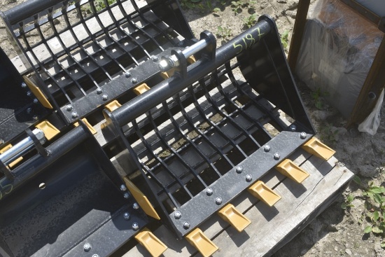 SD Lanch 24" Mini Excavator Grated Bucket