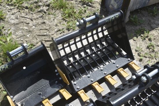 SD Lanch 24" Mini Excavator Grated Bucket