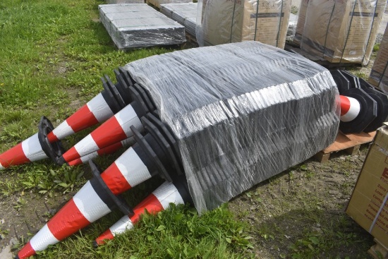250 SD Lanch Traffic Cones SOLD TIMES THE QUANTITY