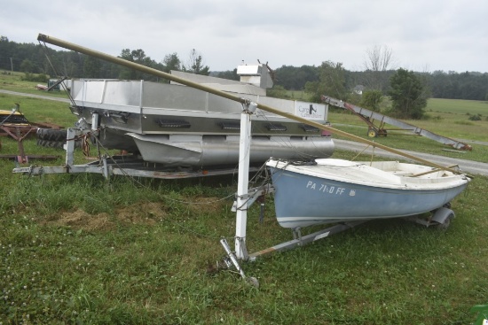 O'Day Sail Boat with Trailer