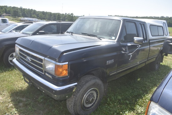 1990 Ford F-250 XLT Lariat Diesel Truck