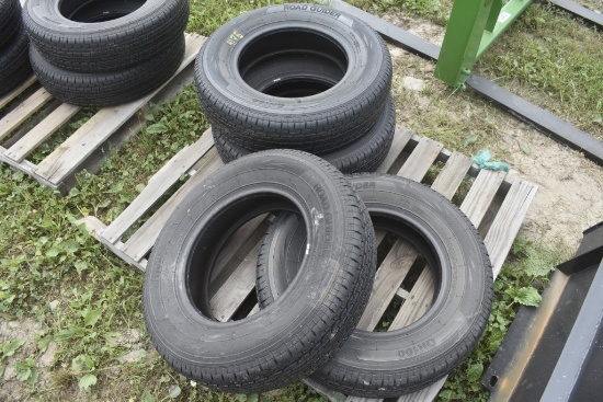 4 Roadguider ST205/75R15 Trailer Tires