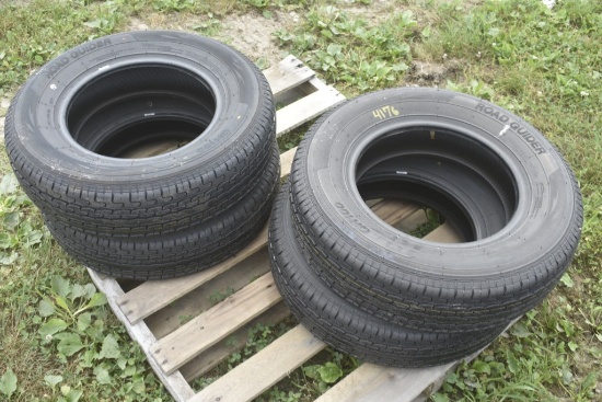 4 Roadguider ST205/75R15 Trailer Tires