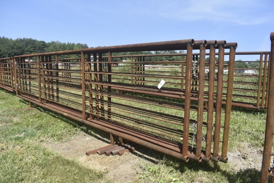 5 24'x70" Metal Corral Panels SOLD TIMES THE QUANTITY