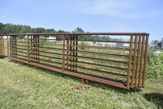 5 24'x70" Metal Corral Panels SOLD TIMES THE QUANTITY