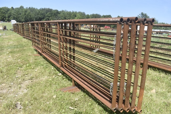 5 24'x70" Metal Corral Panels SOLD TIMES THE QUANTITY