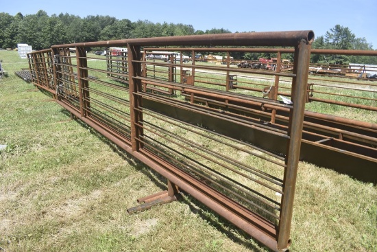 3 24'x70" Metal Corral Panels SOLD TIMES THE QUANTITY