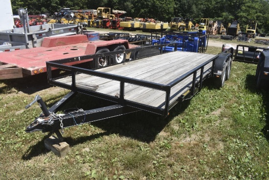 2016 Pequea Bumper Pull Equipment Trailer