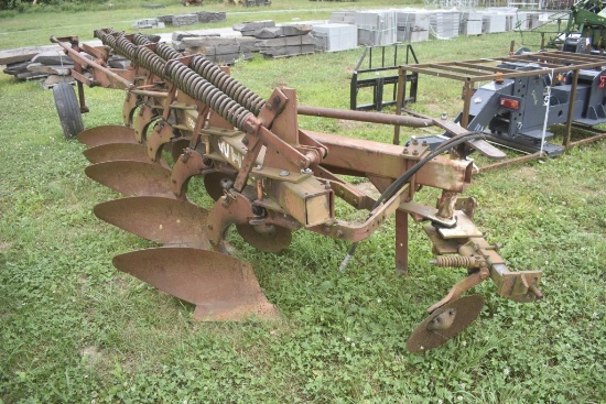White 508 5 Bottom 3 Point Plow with Spring Reset