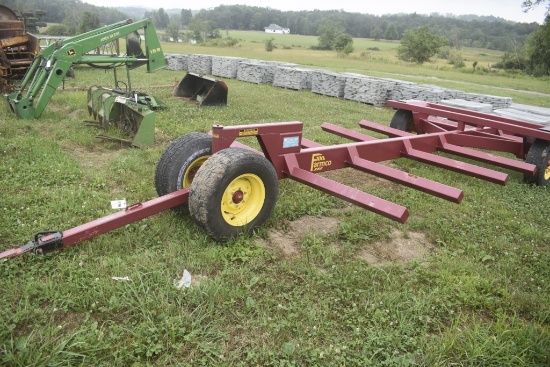 Farmco 646 Round Bale Wagon