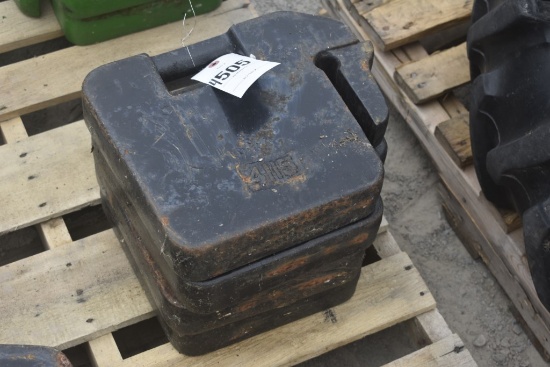 4 4115 Suitcase Weights