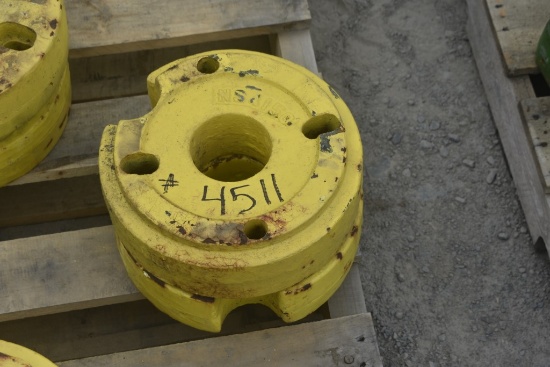 2 NS4150 Front Wheel Weights