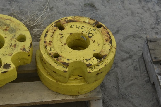 2 NS4150 Front Wheel Weights
