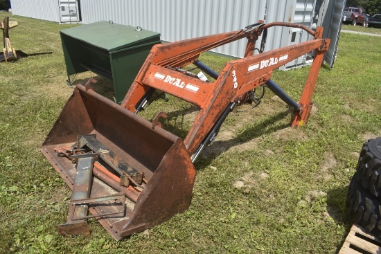 Dual 340 Loader with 72" Bucket