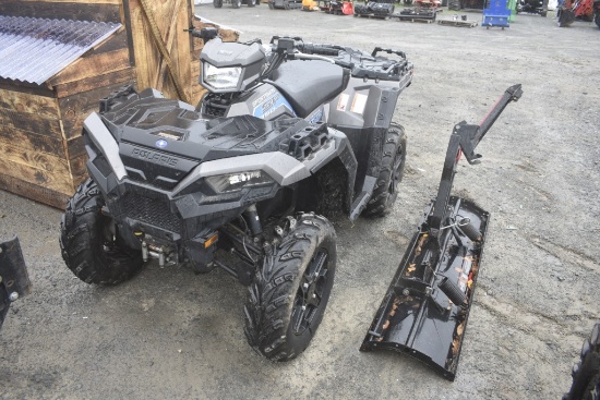 Polaris Sportsman 850 4 Wheeler with Snow Plow