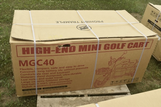 SD Lanch MGC40 3 Wheel High End Mini Golf Cart