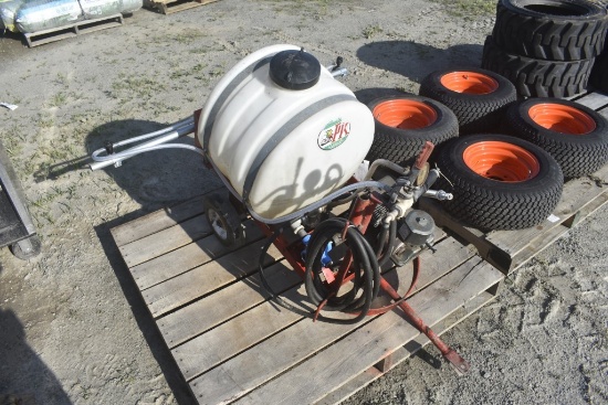 PK 25 Gallon Tow Behind Sprayer